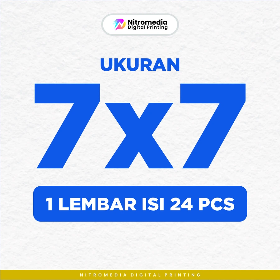 STIKER LEMBARAN A3+